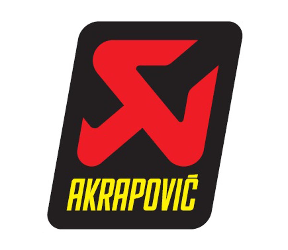 Akrapovič-Aufkleber