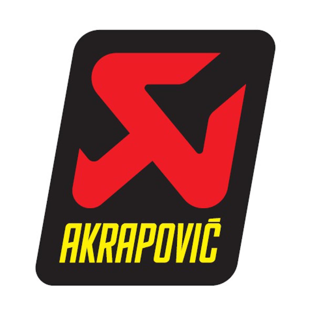 Akrapovič-Aufkleber