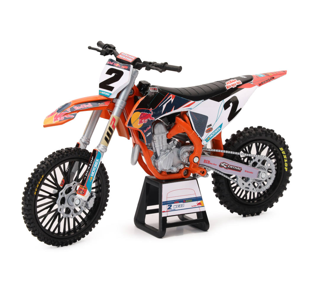 Miniatuur 1:12 KTM Red Bull 450 DX-F C. Webb