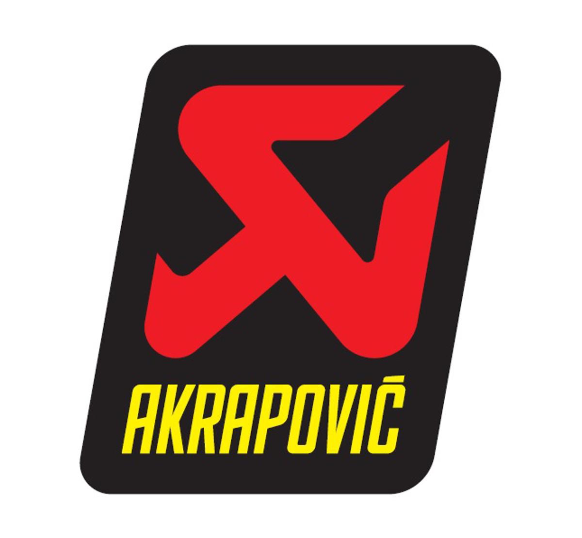 Akrapovič-Aufkleber