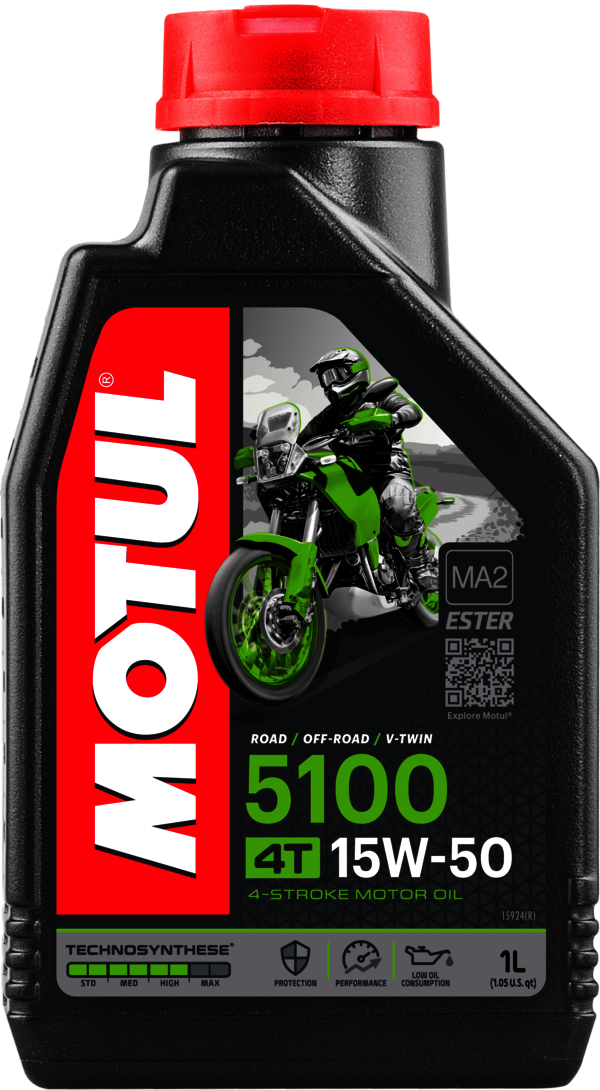 Motul 5100 15W50 4T Motoröl 1 Liter